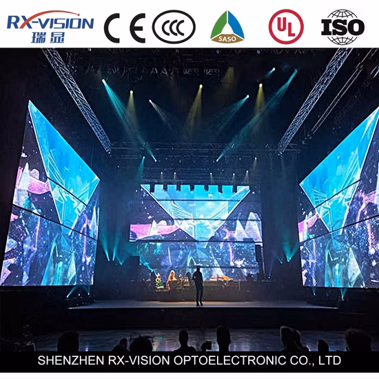 Matrice polychrome d'intérieur de scène haute résolution P2.6